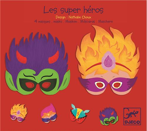 Djeco Masques Super heros